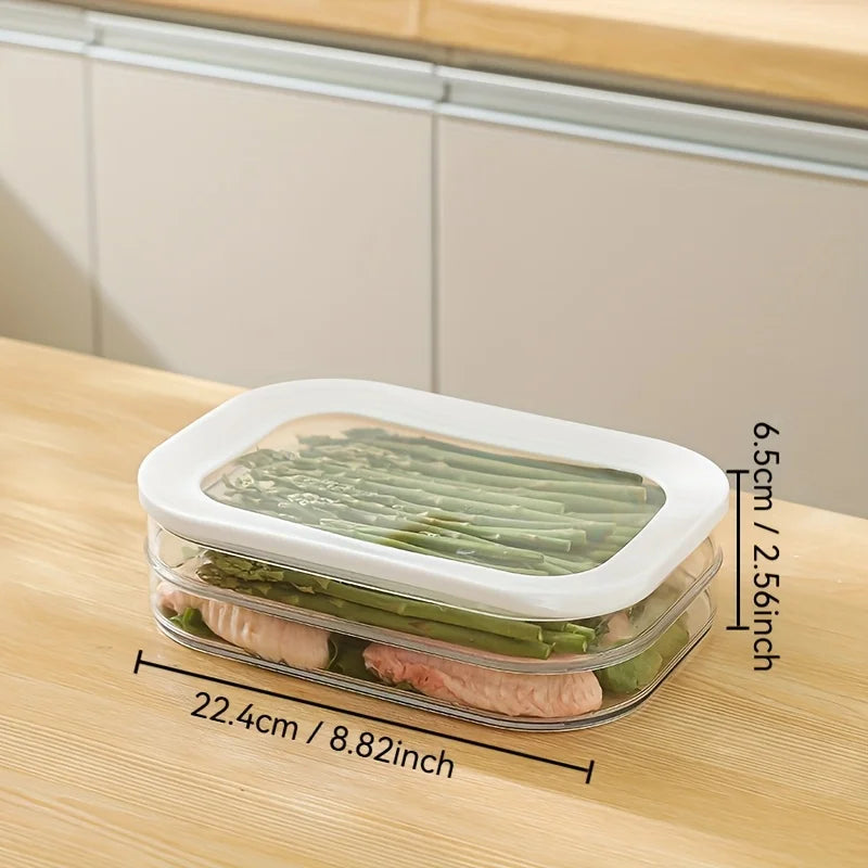 Spezia — Organizador Apilable para Fiambres y Carnes Frías