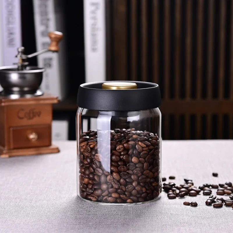 Spezia — Frasco Hermético al Vacío para Café y Granos