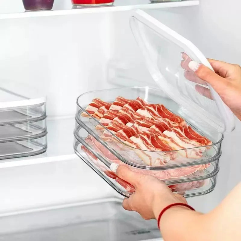 Spezia — Organizador Apilable para Fiambres y Carnes Frías