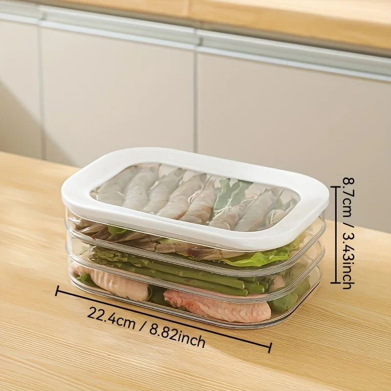 Spezia — Organizador Apilable para Fiambres y Carnes Frías