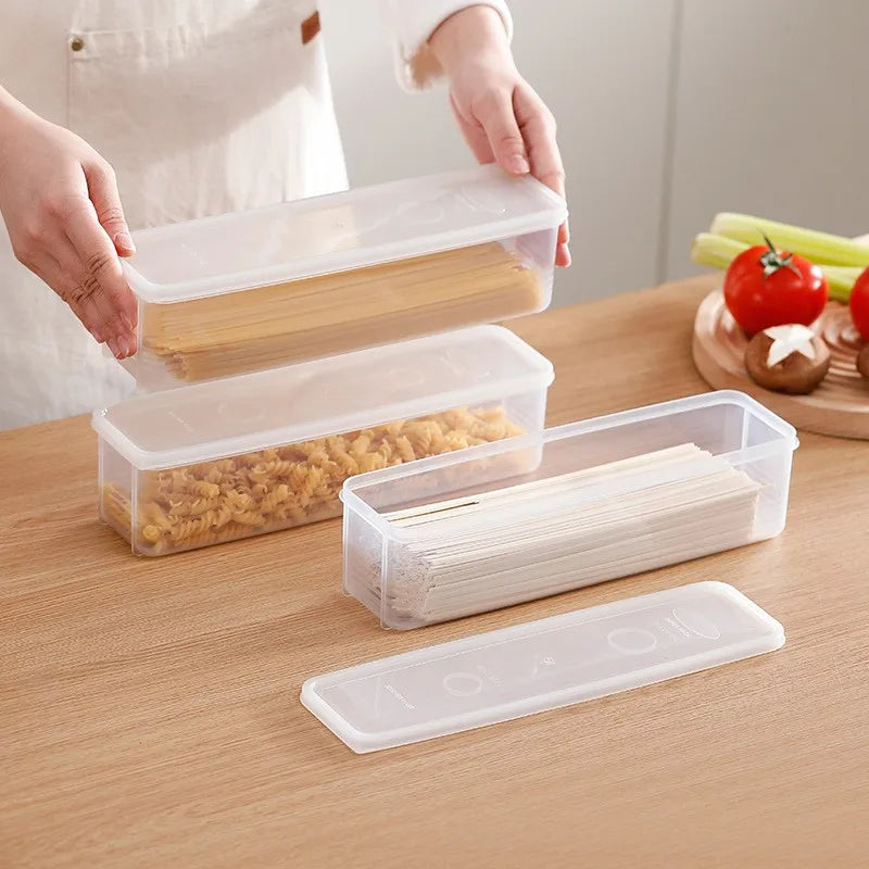 Spezia — Set de 4 Contenedores Rectangulares para Heladera/Refrigerador
