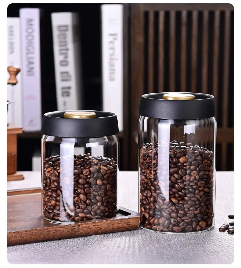 Spezia — Frasco Hermético al Vacío para Café y Granos