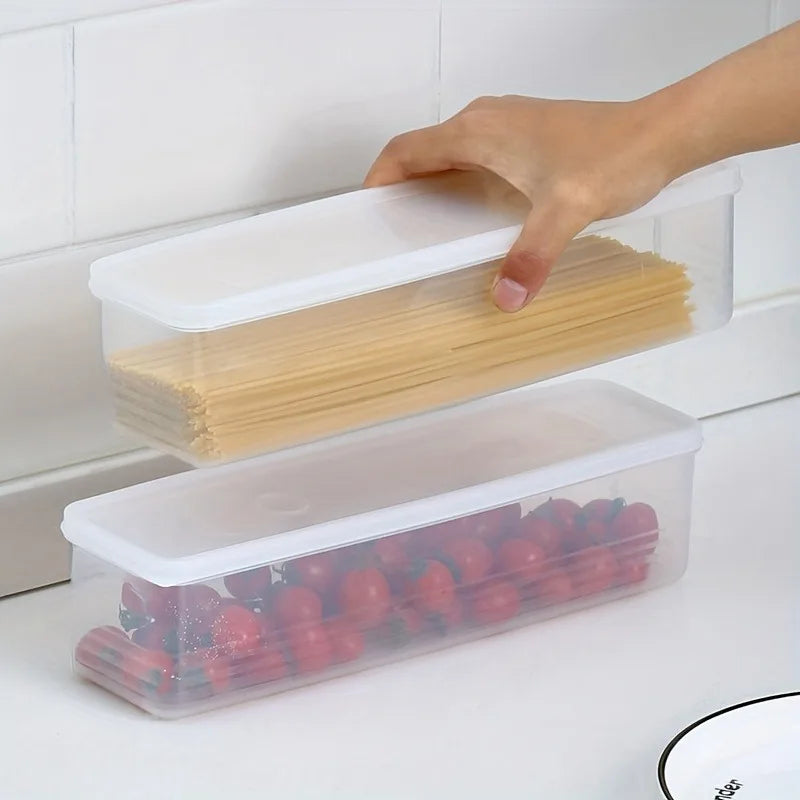 Spezia — Set de 4 Contenedores Rectangulares para Heladera/Refrigerador