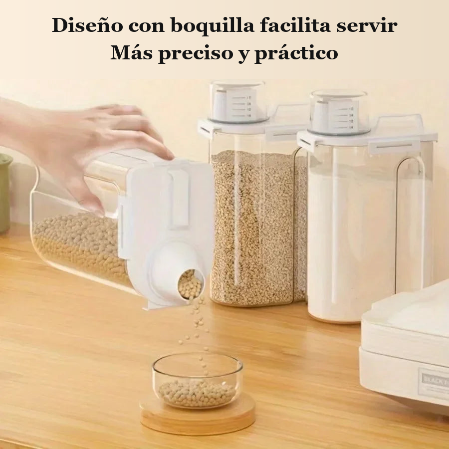 Spezia — Contenedor Hermético para Granos 2.5L